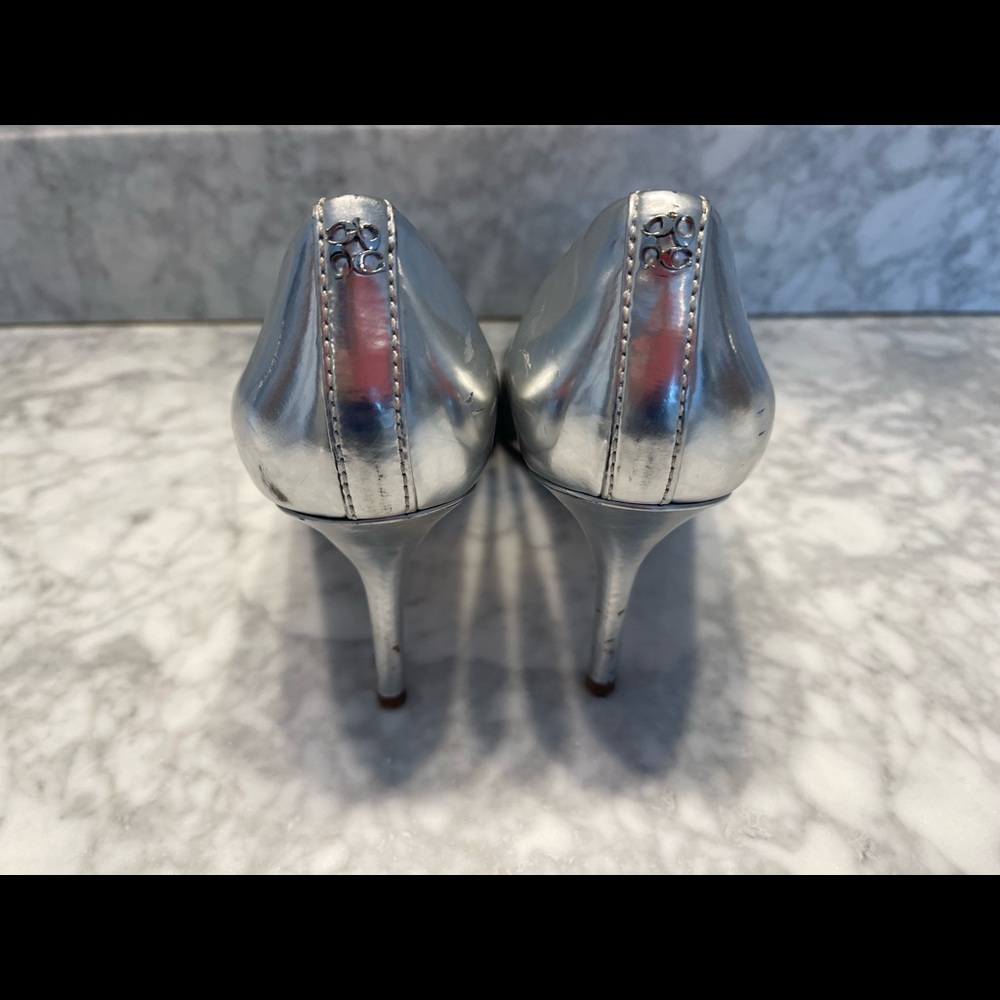 Coach Silver Nala Heels - Picture 2 of 4
